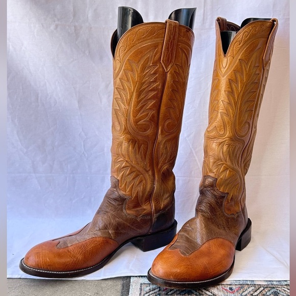 Paul Bond Other - Vintage Paul Bond 04 Custom Cowboy Boots Men’s 11.5/12D Handmade Western USA
